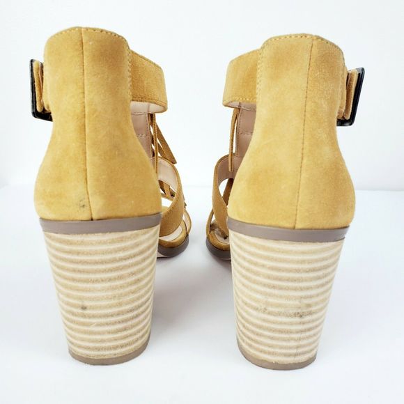 Sole Society DELILAH Suede Fringe Heels Sz 5 EUC - Picture 7 of 10